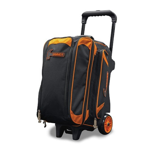 Hammer Premium Double Roller Black/Orange Bowling Bag