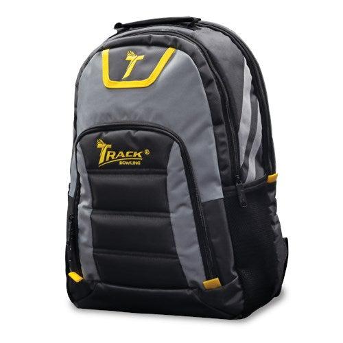 Track Select Grey Yellow Backapack-Accessory-DiscountBowlingSupply.com