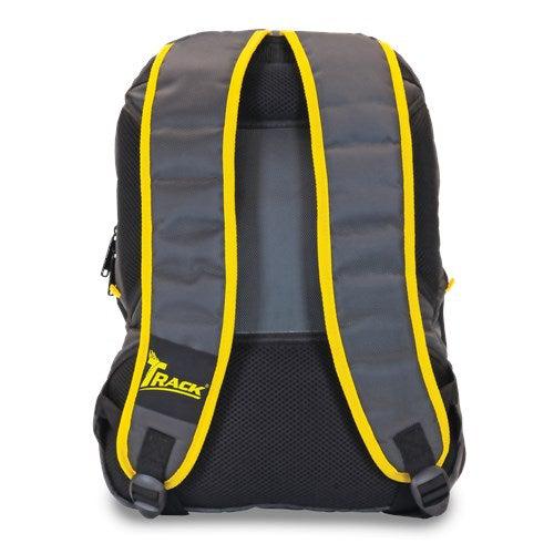Track Select Grey Yellow Backapack-Accessory-DiscountBowlingSupply.com