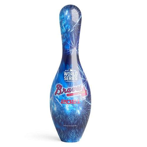 OnTheBallBowling MLB Atlanta Braves World Series Champ 2021 Bowling Pin-Bowling Pin-DiscountBowlingSupply.com