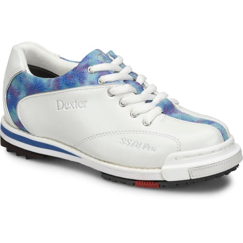 Dexter Womens SST 8 Pro Bowling Shoes Wide Blue/Tie Dye