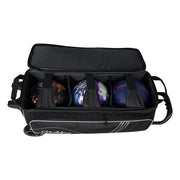 KR Strikeforce LR3 Sport Triple Roller Black Bowling Bag-Bowling Bag-DiscountBowlingSupply.com