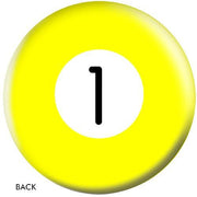 OnTheBallBowling Billiards Bowling Ball Yellow 1 Ball-Bowling Ball
