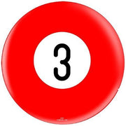 OnTheBallBowling Billiards Bowling Ball Red 3 Ball-Bowling Ball