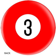 OnTheBallBowling Billiards Bowling Ball Red 3 Ball-Bowling Ball