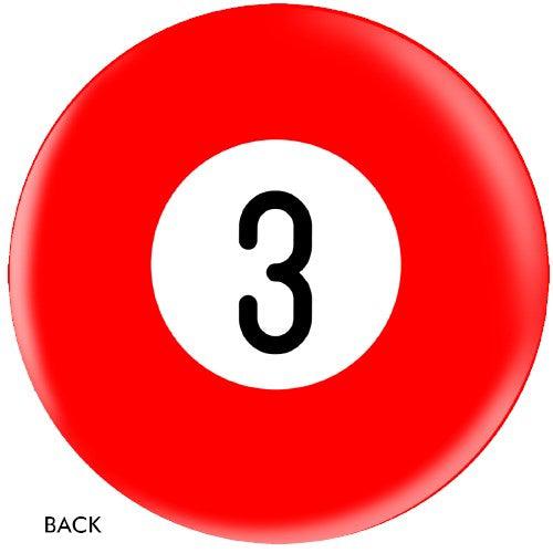 OnTheBallBowling Billiards Bowling Ball Red 3 Ball-Bowling Ball