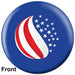 OnTheBallBowling American Flag Bowling Ball-Bowling Ball