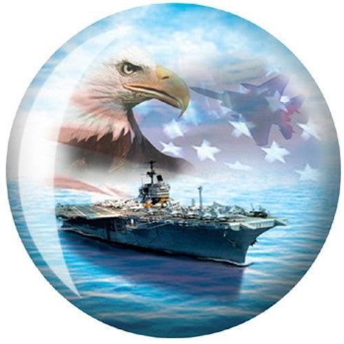 OnTheBallBowling U.S. Military Navy Bowling Ball-Bowling Ball