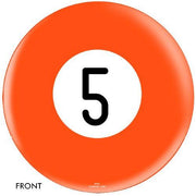 OnTheBallBowling Billiards Bowling Ball Orange 5 Ball-Bowling Ball