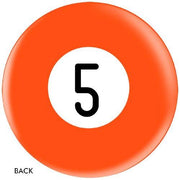 OnTheBallBowling Billiards Bowling Ball Orange 5 Ball-Bowling Ball