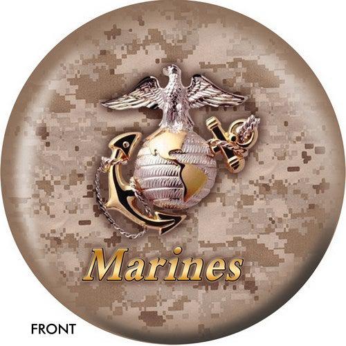 OnTheBallBowling U.S. Military Marines Iwo Jima Bowling Ball-Bowling Ball