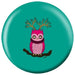 OnTheBallBowling Angel Szafranko Design Weird Owl Bowling Ball-Bowling Ball