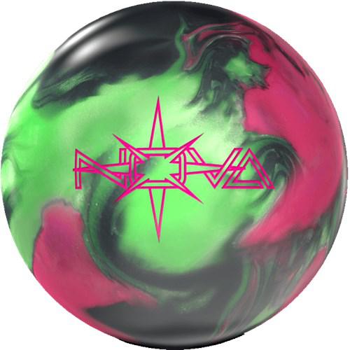 Storm Nova Hot Pink Lime Jet Black Hybrid Bowling Ball