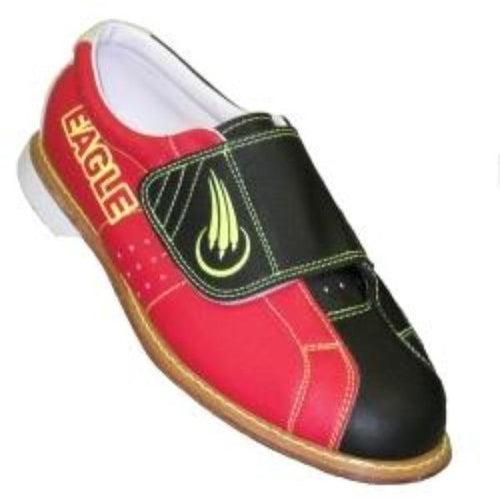 Eagle Women's Black/Red Crossover Rental Bowling Shoes