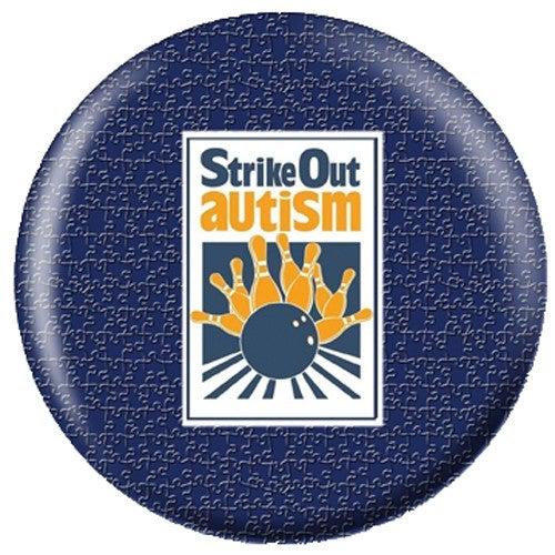 OnTheBallBowling Strike Out Autism Bowling Ball-Bowling Ball-DiscountBowlingSupply.com