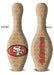 OnTheBallBowling NFL San Francisco 49ers Bowling Pin-Bowling Pin-DiscountBowlingSupply.com