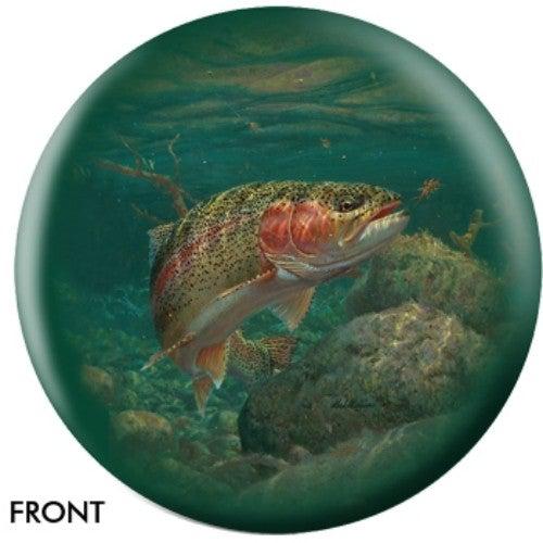 OnTheBallBowling Nature Rainbow Trout Bowling Ball-Bowling Ball-DiscountBowlingSupply.com