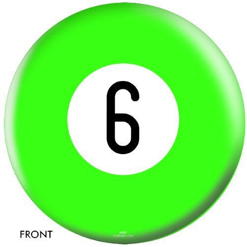 OnTheBallBowling Billiards Bowling Ball Green 6 Ball-Bowling Ball