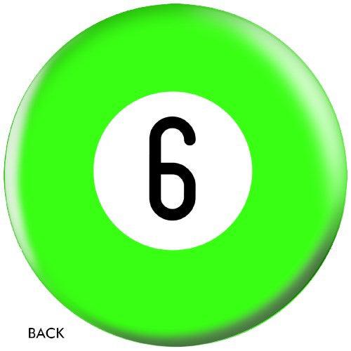 OnTheBallBowling Billiards Bowling Ball Green 6 Ball-Bowling Ball