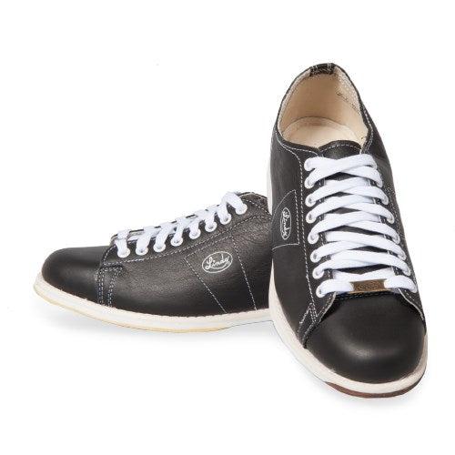 Linds Mens Classic Black Left Hand Bowling Shoes-Bowling Shoe-DiscountBowlingSupply.com