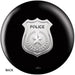 OnTheBallBowling Police Dept Shield Black Bowling Ball-Bowling Ball
