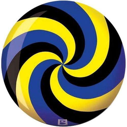 Brunswick Spiral Yellow Blue Black Viz-A-Ball Bowling Ball