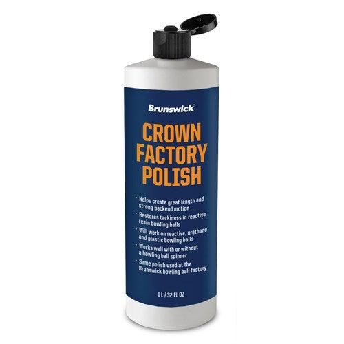 Brunswick Crown Factory Polish 32 oz Bowling Ball Cleaner