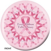 OnTheBallBowling Every Ribbon Tells A Story (Breast Cancer) Bowling Ball-Bowling Ball-DiscountBowlingSupply.com