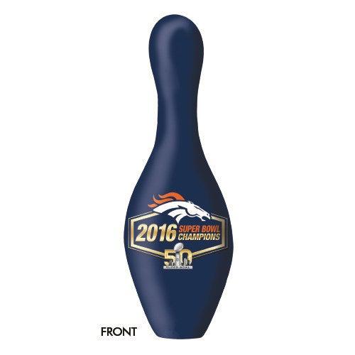 OnTheBallBowling 2016 Super Bowl 50 Champions Broncos Bowling Pin-Bowling Pin-DiscountBowlingSupply.com