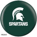 OnTheBallBowling Michigan State Spartans Bowling Ball-Bowling Ball-DiscountBowlingSupply.com