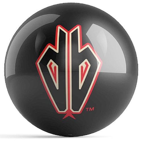 Ontheballbowling MLB Arizona Diamondbacks logo Bowling Ball