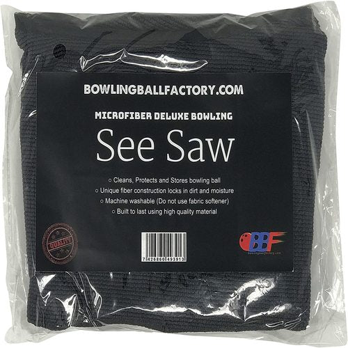 Bowlingballfactory.com Microfiber See Saw Black