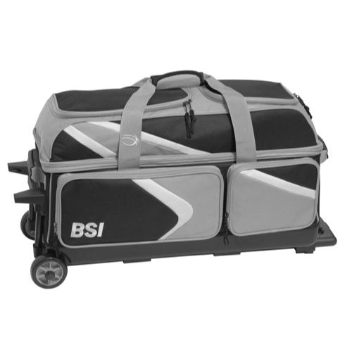 BSI Dash Triple Roller Bowling Bag Gray