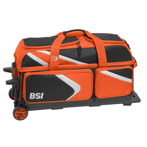 BSI Dash Triple Roller Bowling Bag Orange