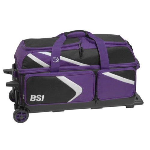 BSI Dash Triple Roller Bowling Bag Purple