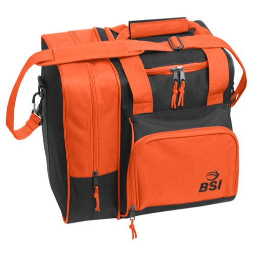 BSI Deluxe Single Tote Bowling Bag Orange