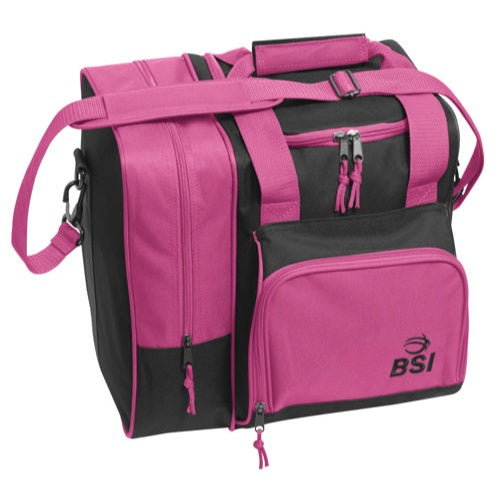 BSI Deluxe Single Tote Bowling Bag Pink