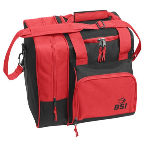 BSI Deluxe Single Tote Bowling Bag Red