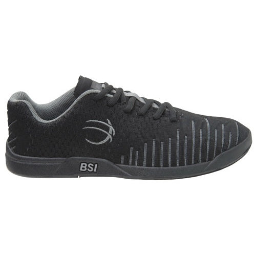BSI Mens Sport #810 Black Charcoal Bowling Shoes