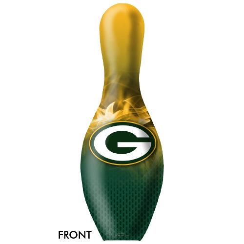 OnTheBallBowling NFL On Fire Green Bay Packers Bowling Pin-Bowling Pin-DiscountBowlingSupply.com