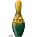 OnTheBallBowling NFL On Fire Green Bay Packers Bowling Pin-Bowling Pin-DiscountBowlingSupply.com