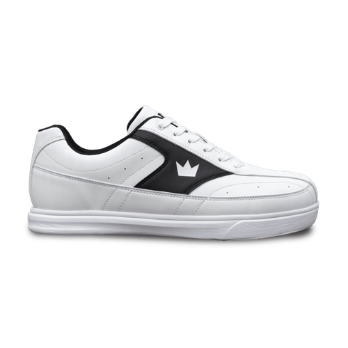 Brunswick Mens Renegade Black White Bowling Shoes