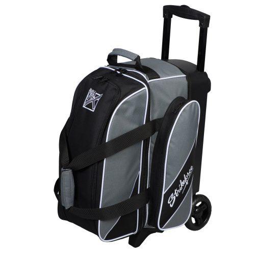 KR Strikeforce Fast Double Roller Charcoal Bowling Bag