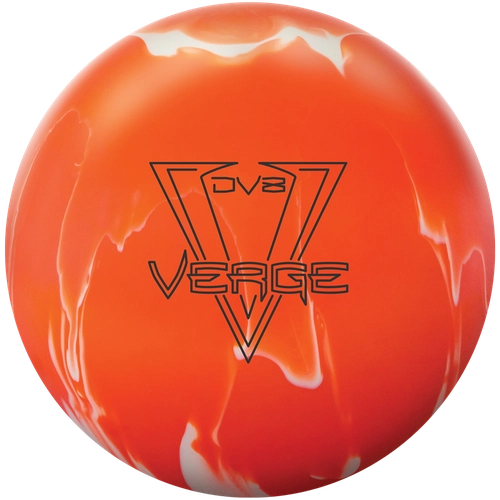 DV8 Verge Solid Bowling Ball Orange / White