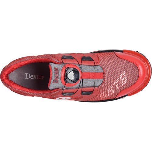 Dexter Mens SST 8 Power Frame BOA Right/Left Hand Bowling Shoes Red