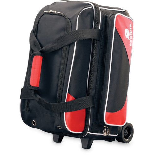 Ebonite Transport Double Roller Red Bowling Bag