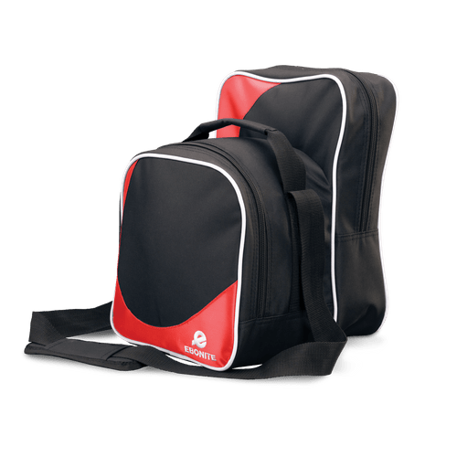 Ebonite Compact Single Tote Bowling Bag Red