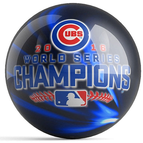 Ontheballbowling MLB 2016 World Series Champion Chicago Cubs Bowling Ball