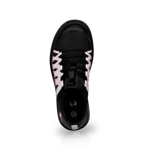 3G Womens Inspire Black Pink Bowling Shoes