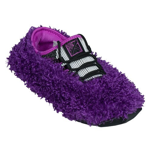 KR Strikeforce Fuzzy Purple Shoe Covers